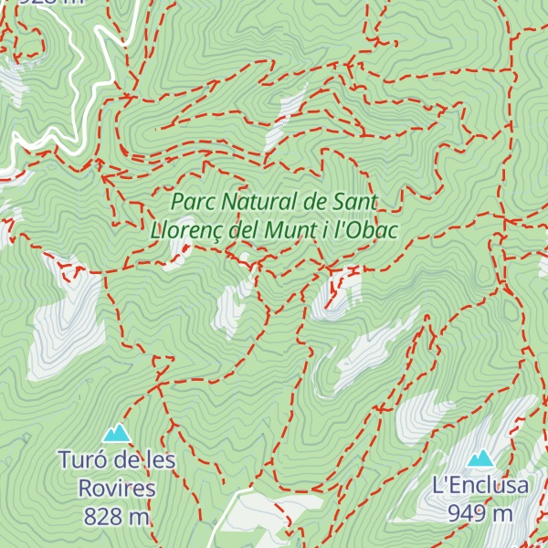 Map of Morral d'en Bens