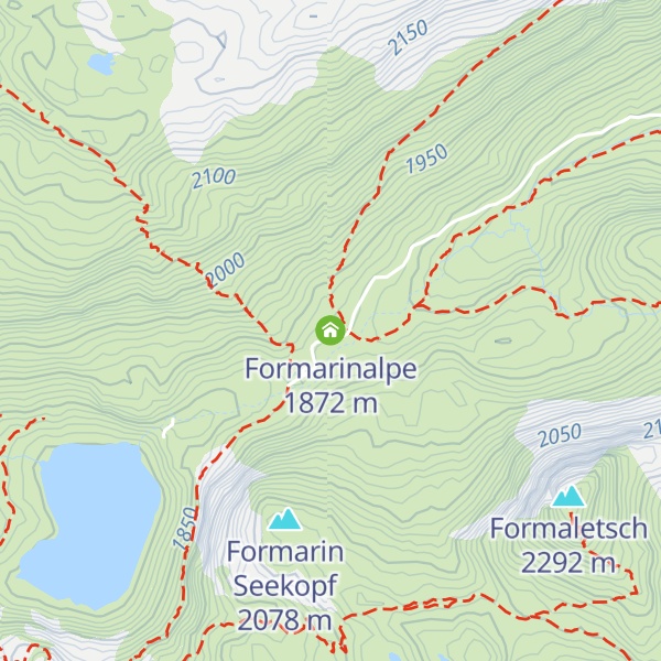 Map of Formarinalpe