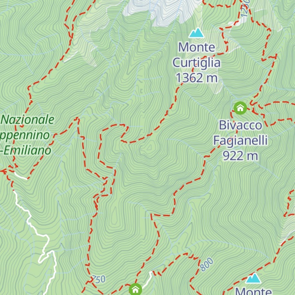 Map of Monte delle Ciliege