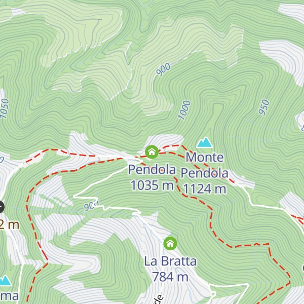 Map of Pendola