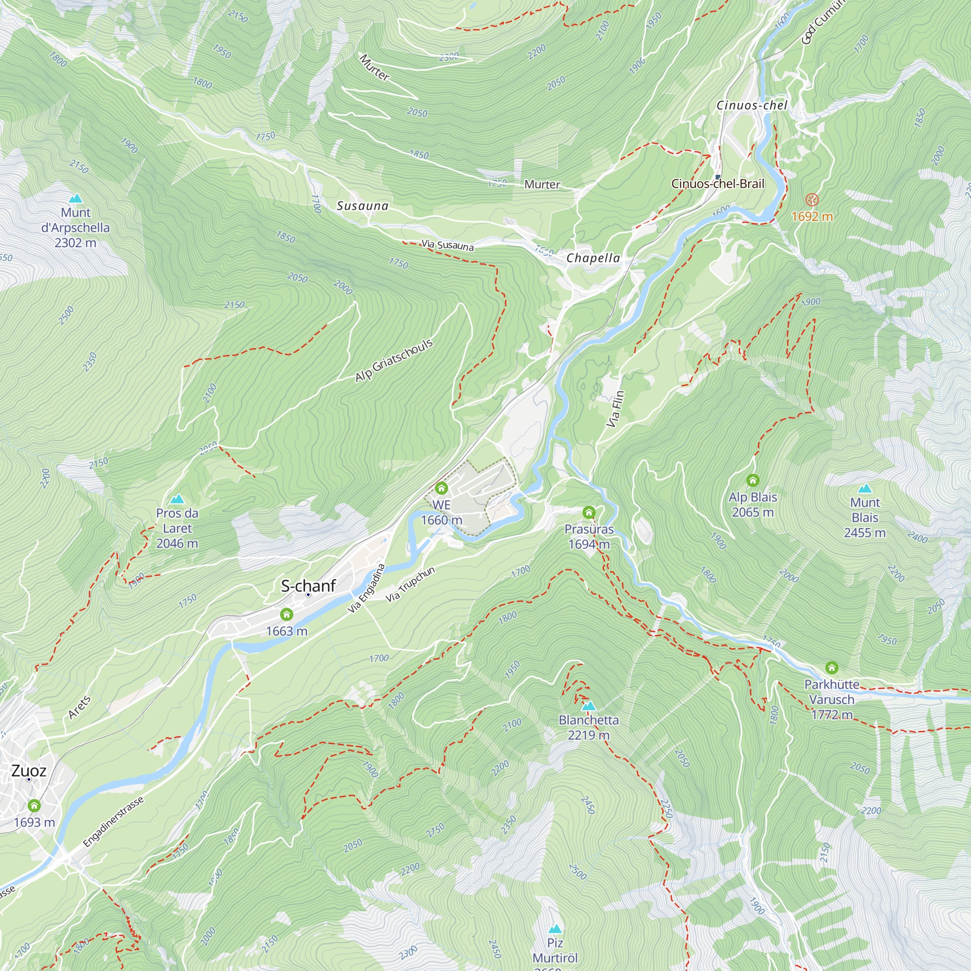 SK map