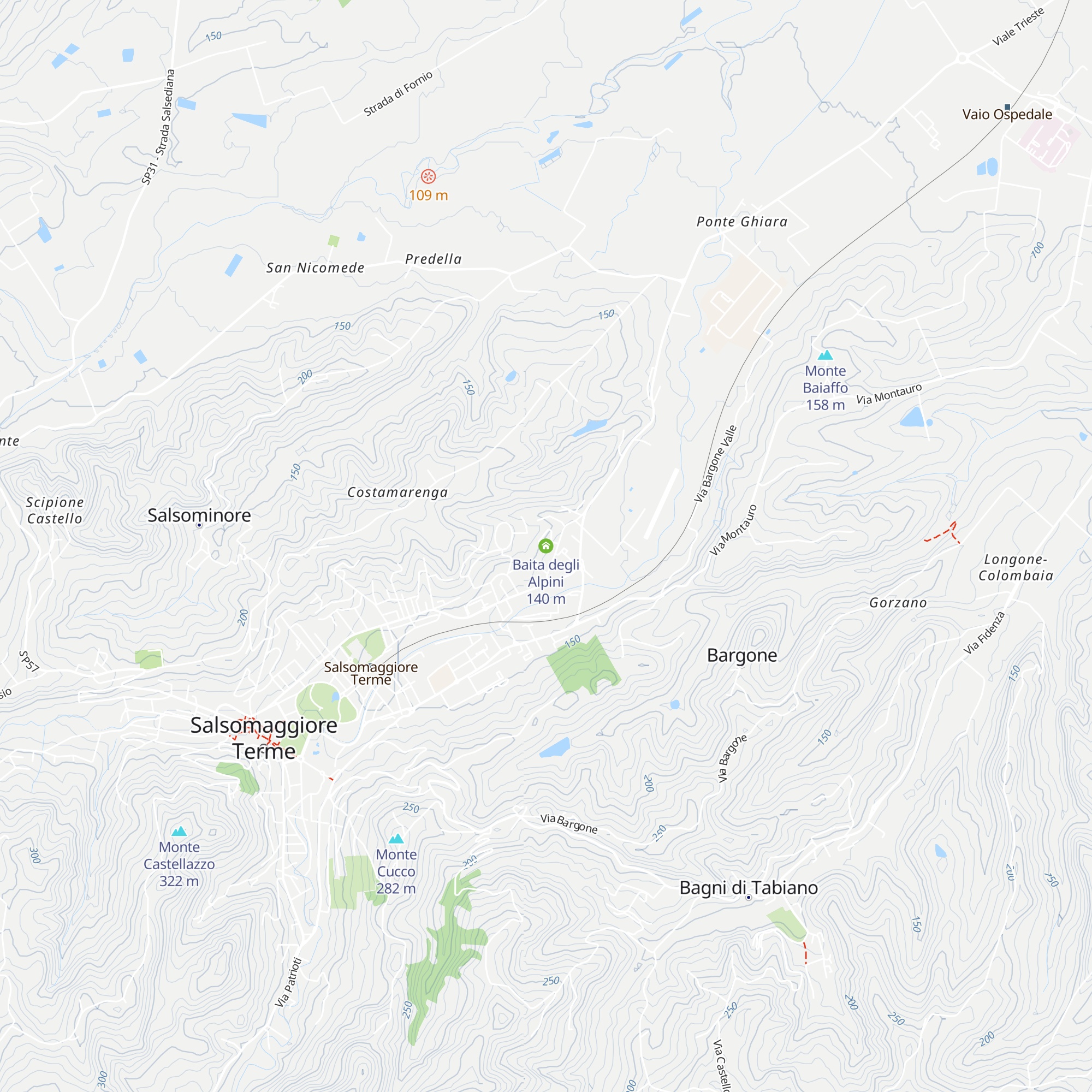 Baita degli Alpini map