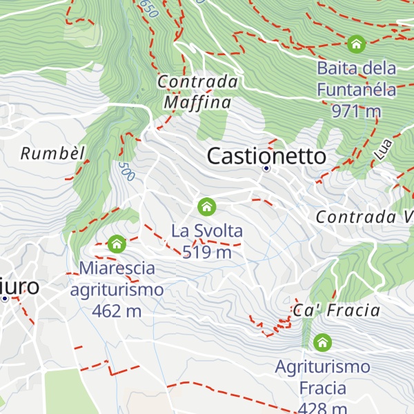 Map of La Svolta