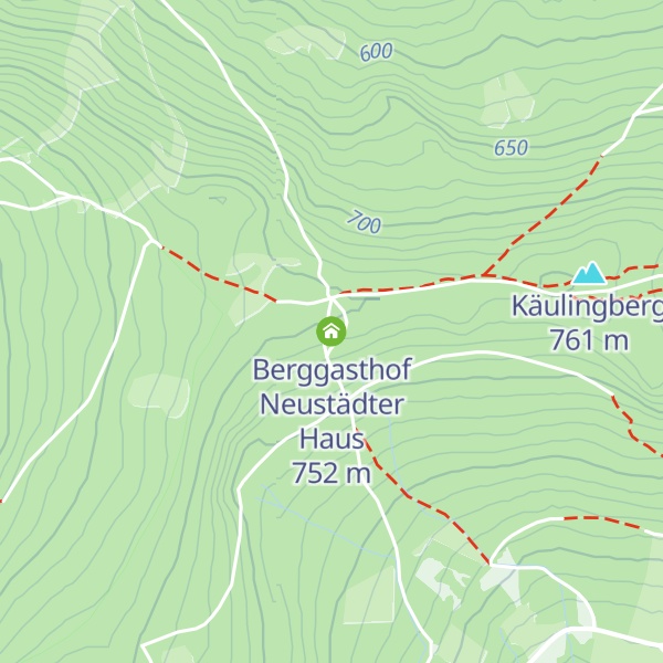 Map of Berggasthof Neustädter Haus