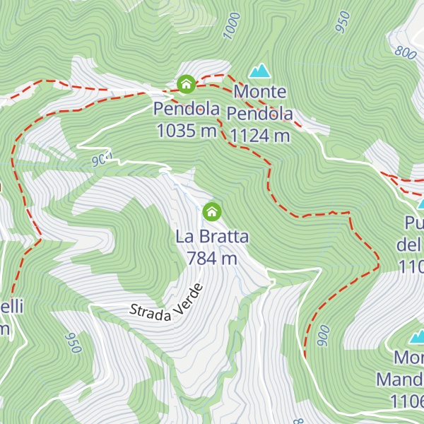 Map of La Bratta