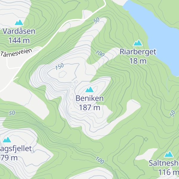 Map of Beniken