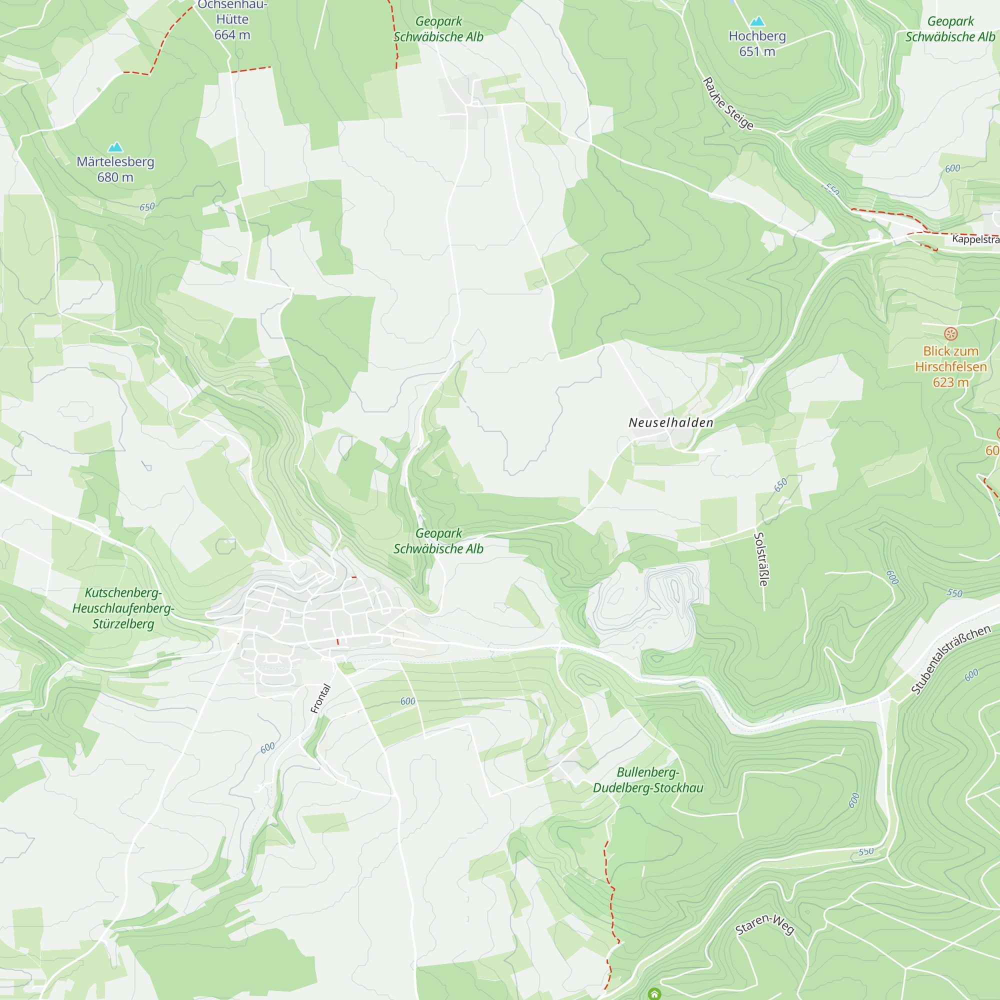Scheckelerhütte map