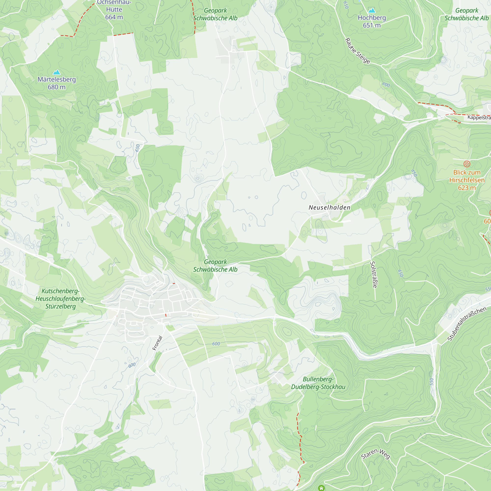Scheckelerhütte map