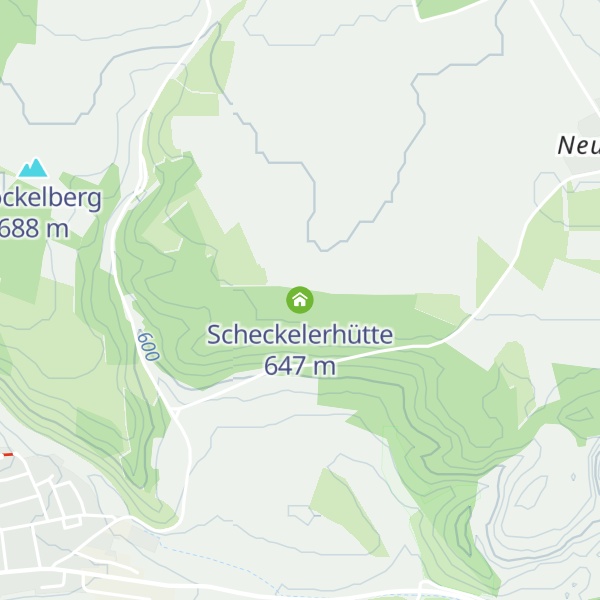 Map of Scheckelerhütte