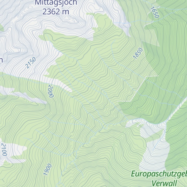 Map of Platinaalpe