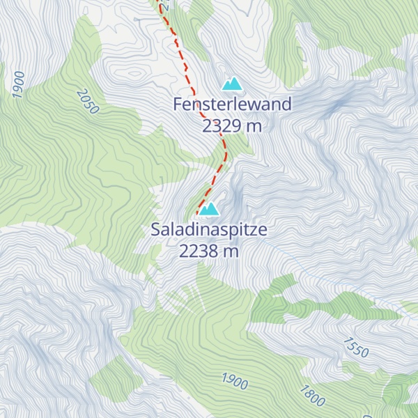 Map of Saladinaspitze