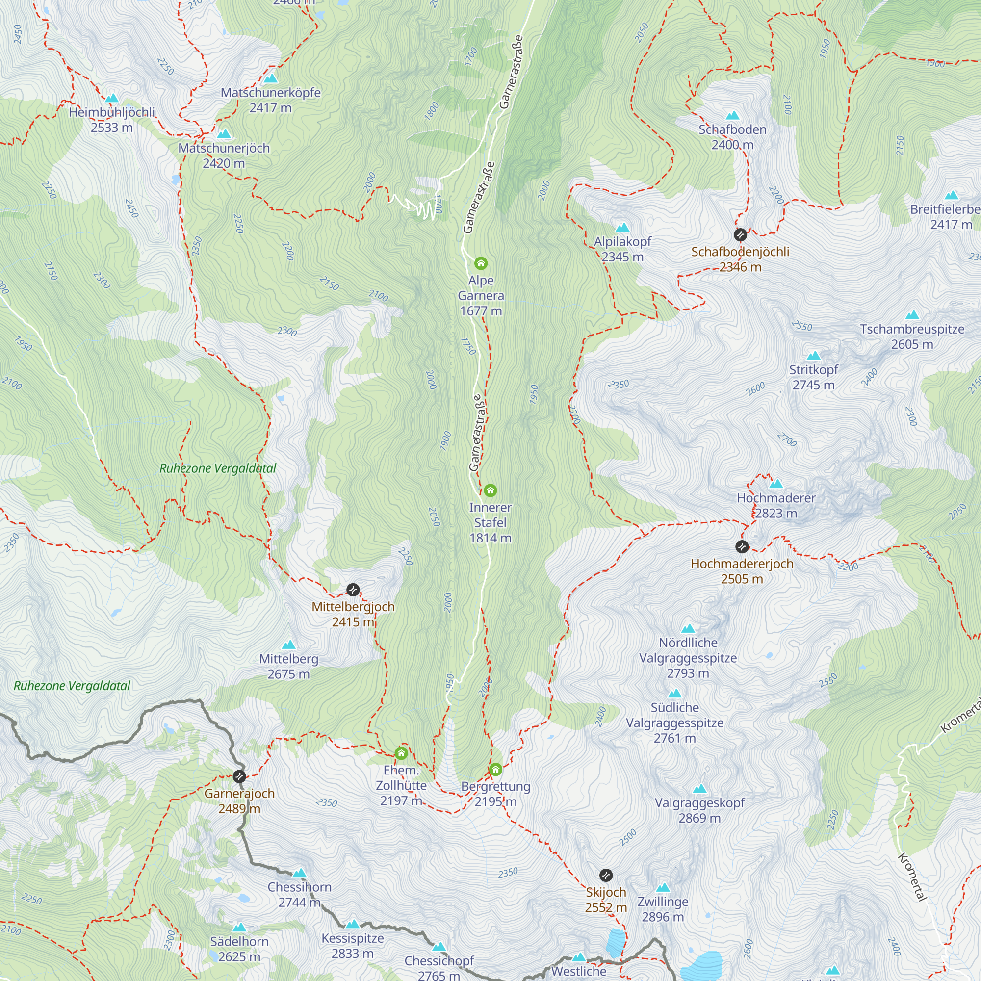 Innerer Stafel map