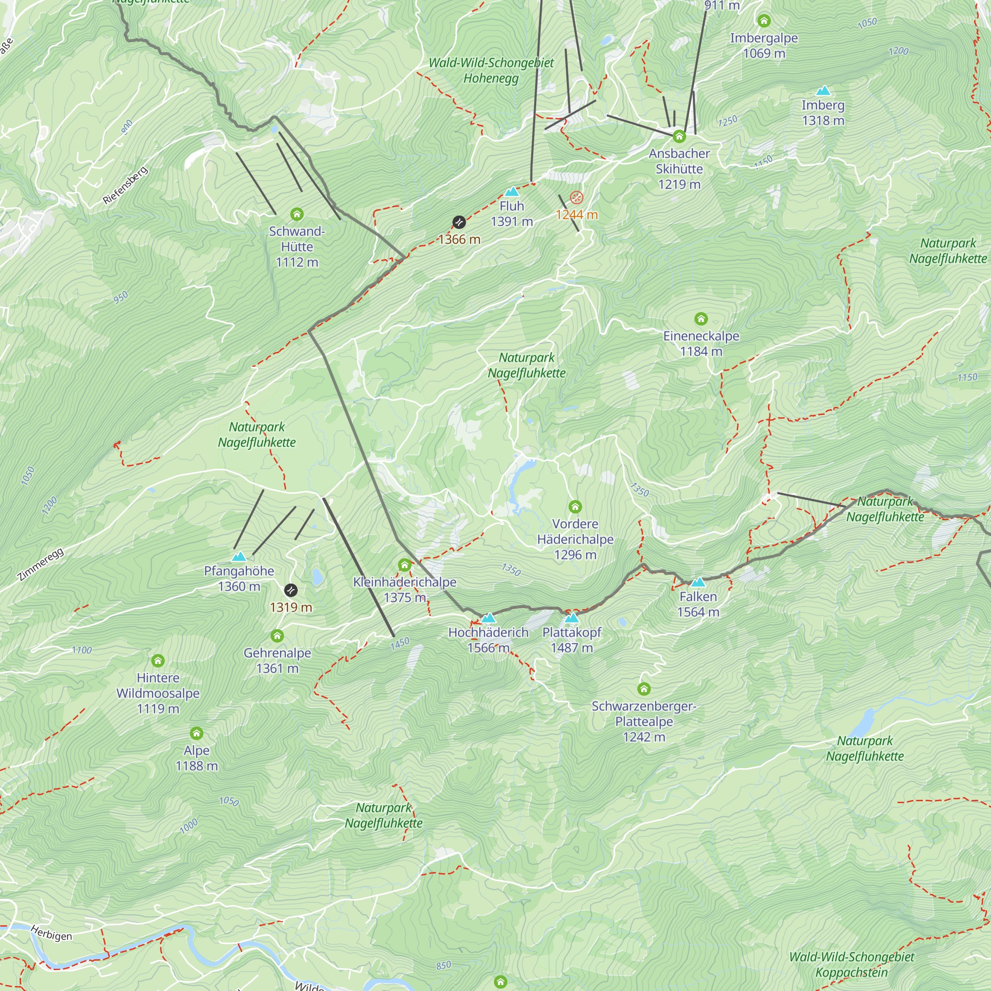 Hubertushaus map