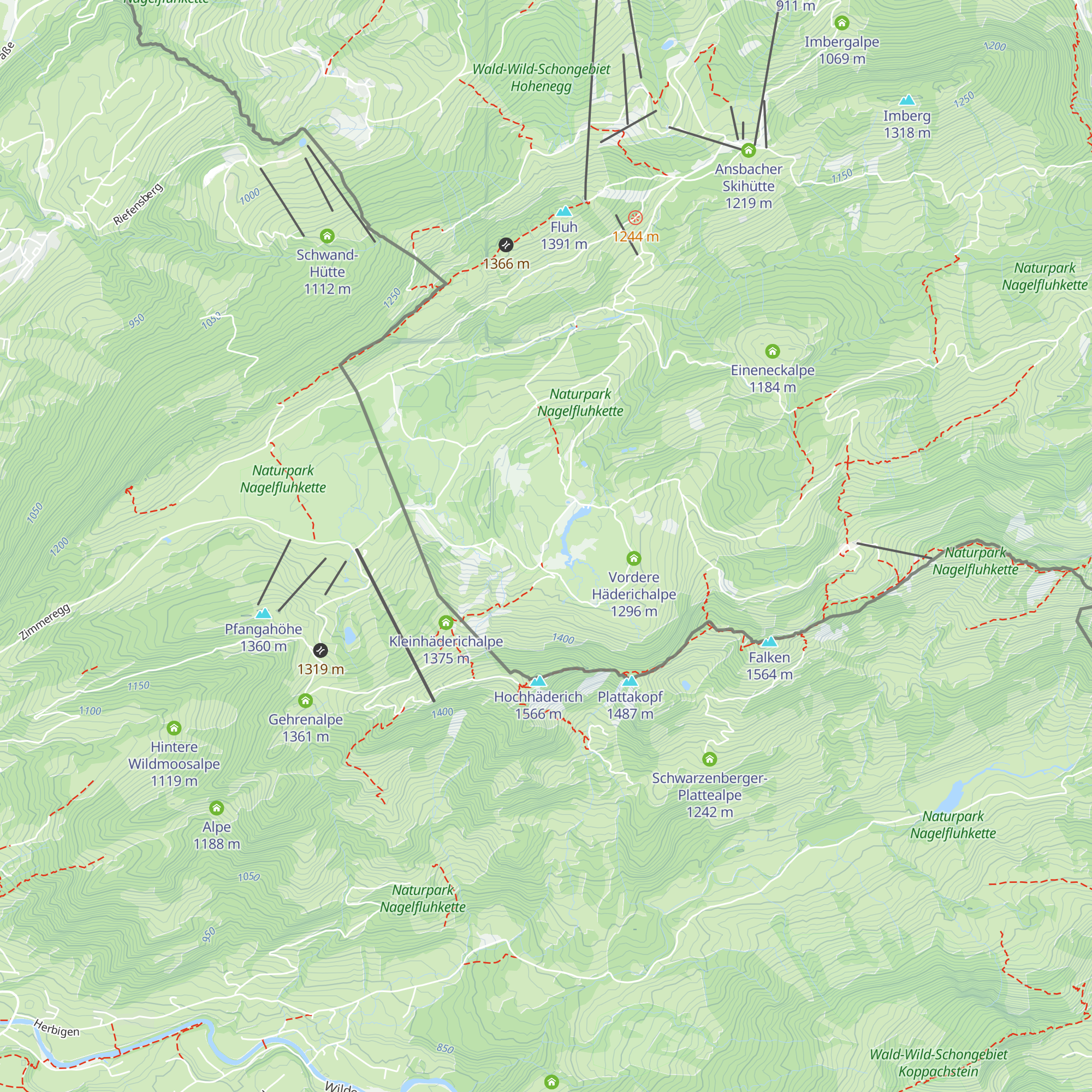Hubertushaus map