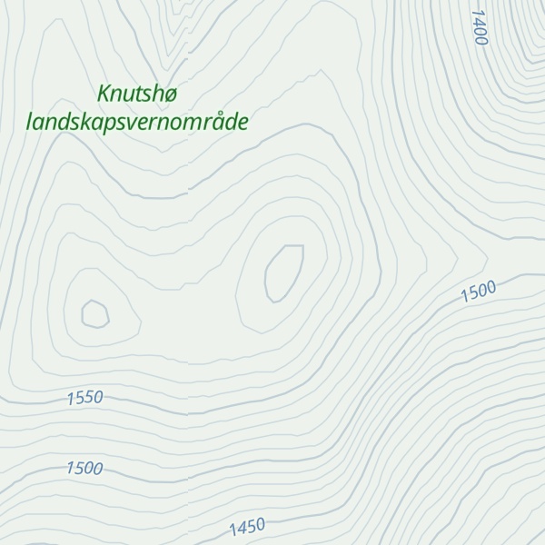 Map of Storhøe
