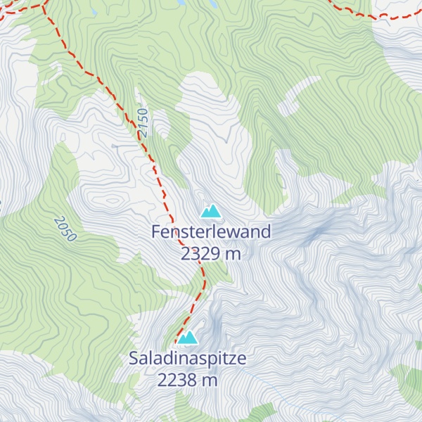 Map of Fensterlewand