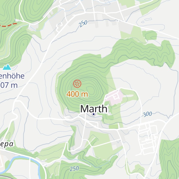 Map of Rusteberg