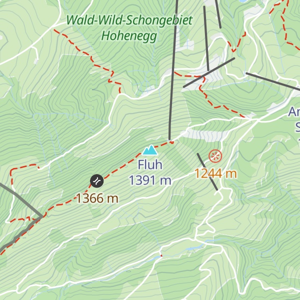Map of Fluh