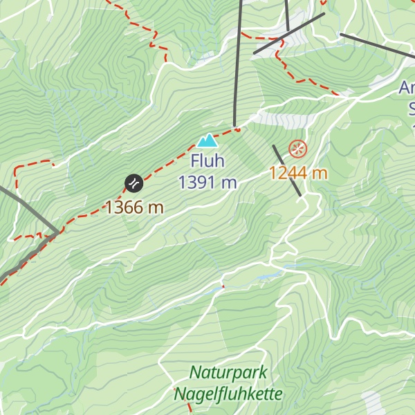 Map of Häuslers Gschwend