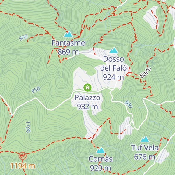 Map of Palazzo