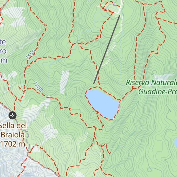 Map of Rifugio Giovanni Mariotti
