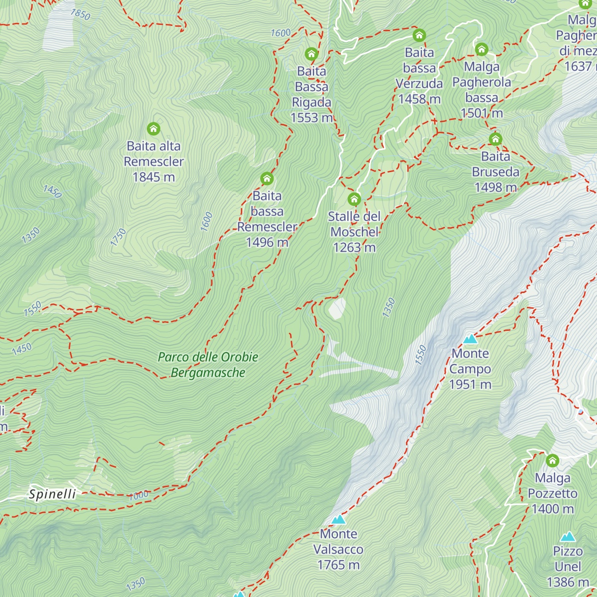 Selter del Ruì map