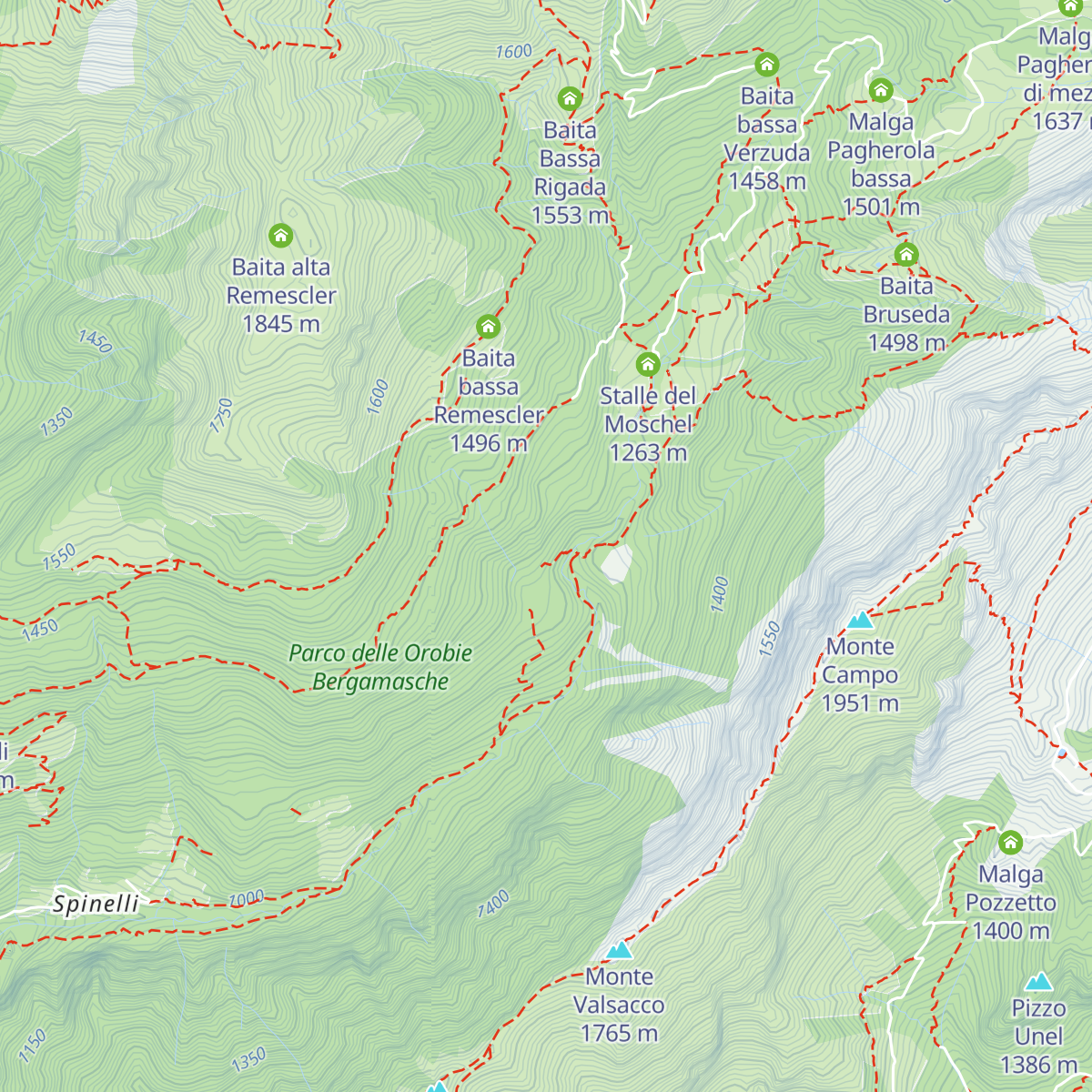 Selter del Ruì map
