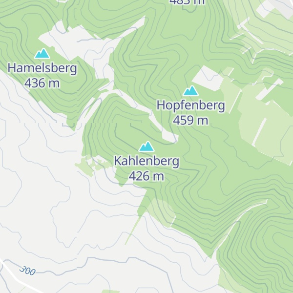 Map of Kahlenberg