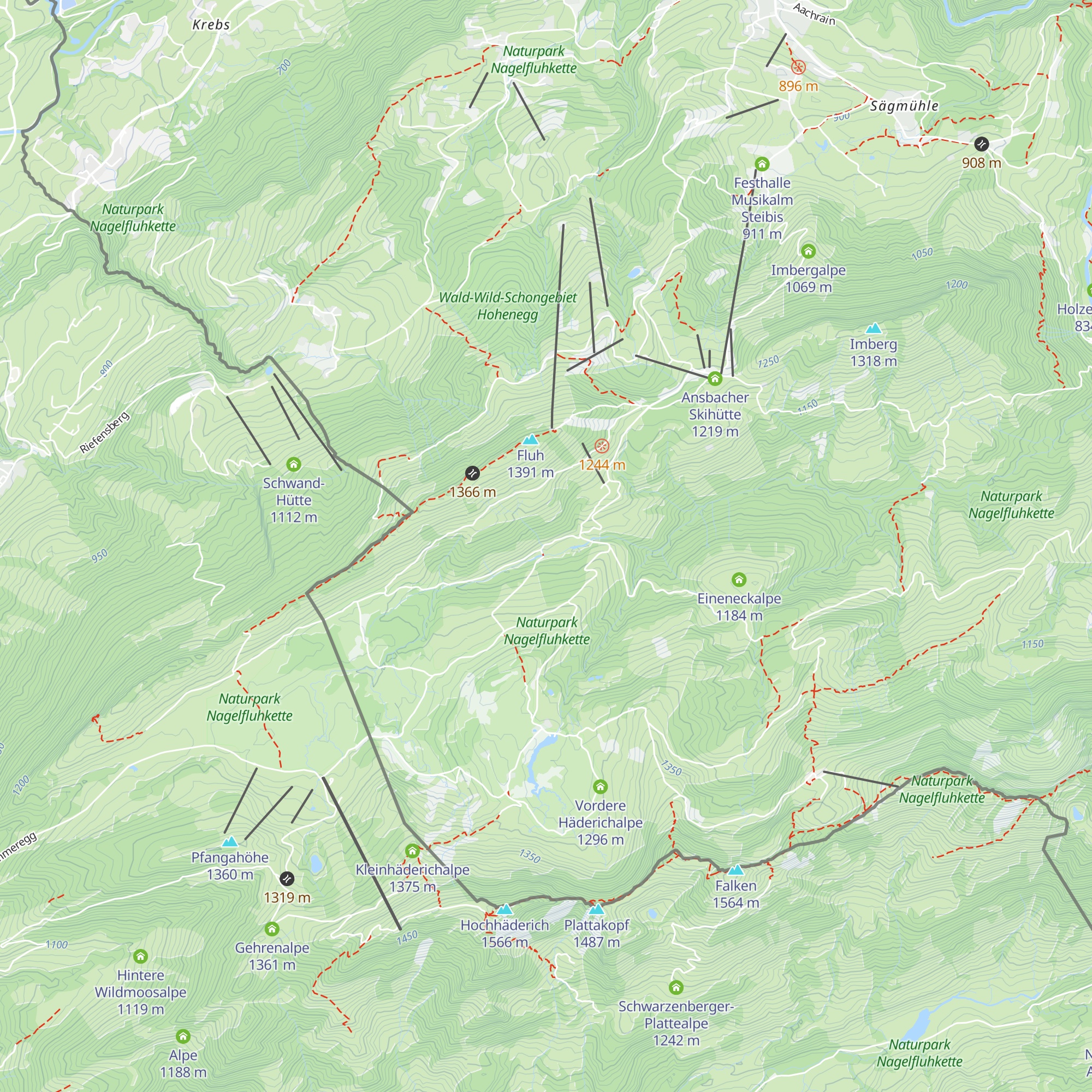 Schmalzgrube map