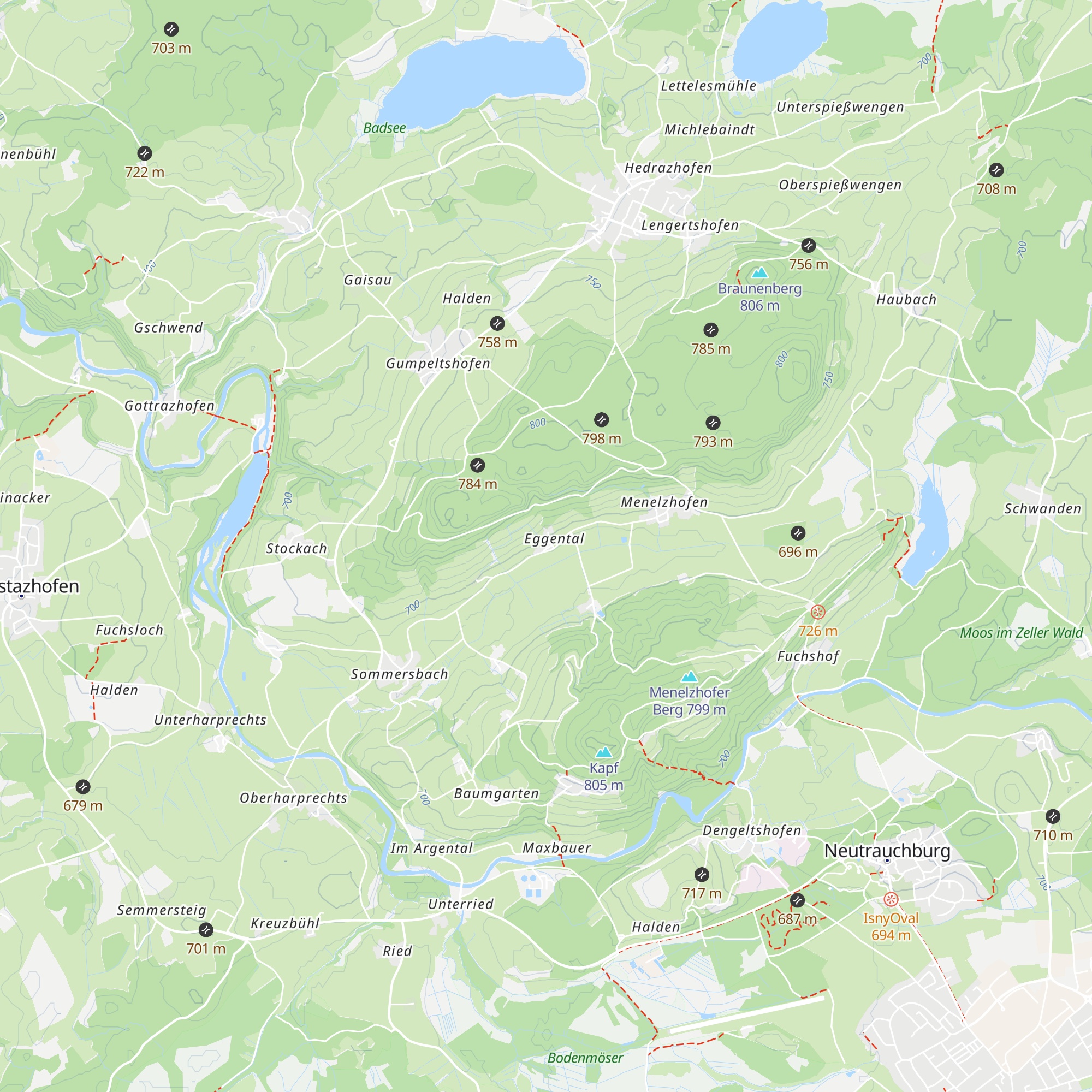 Eggentalhof map