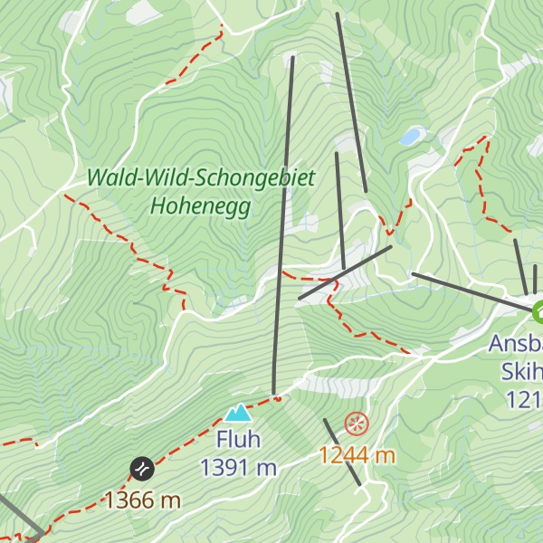 Map of Alpengasthof Vordere Fluh