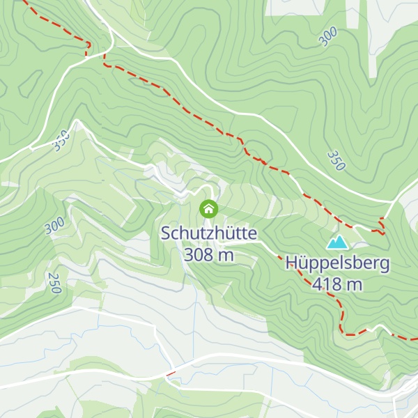 Map of Schutzhütte