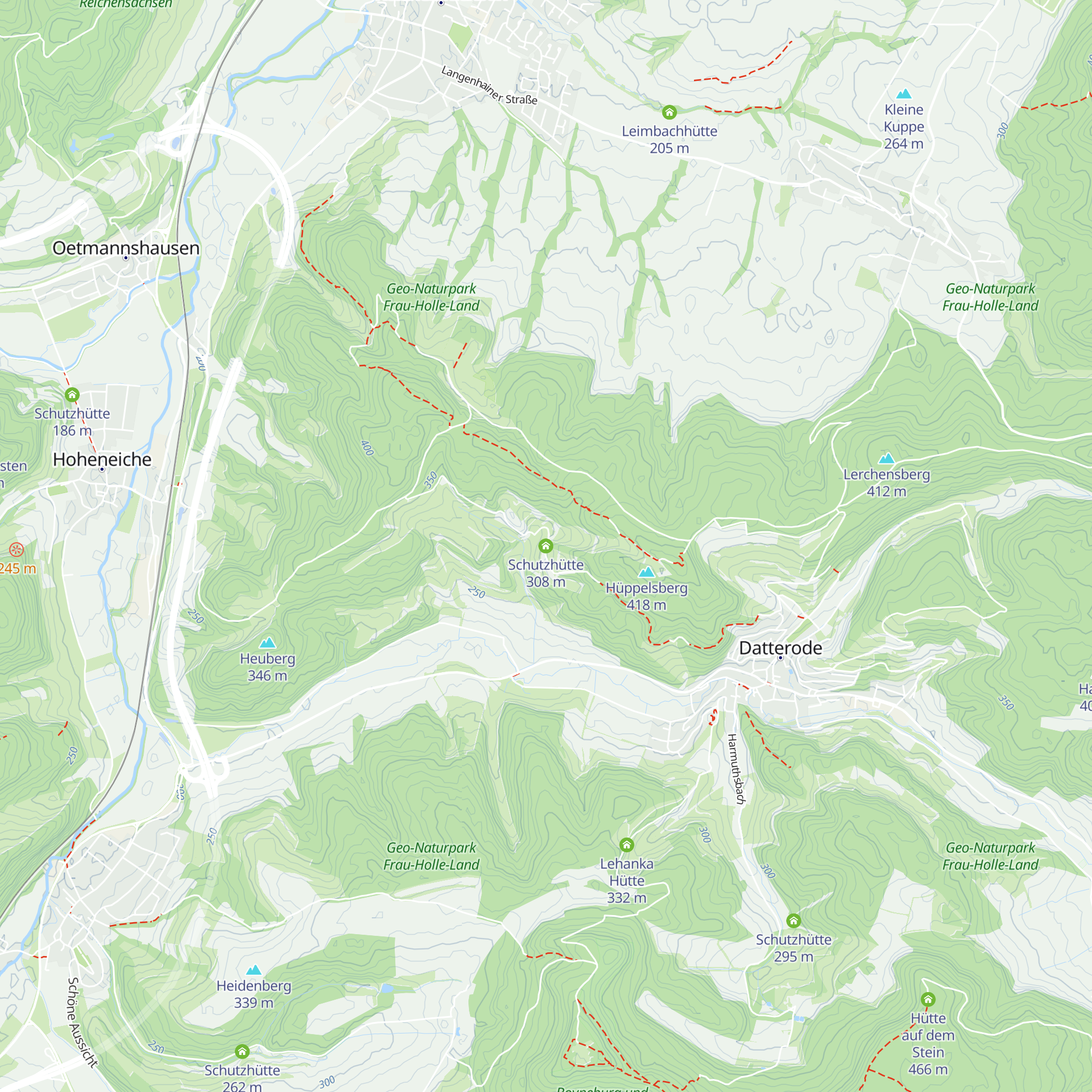 Schutzhütte map