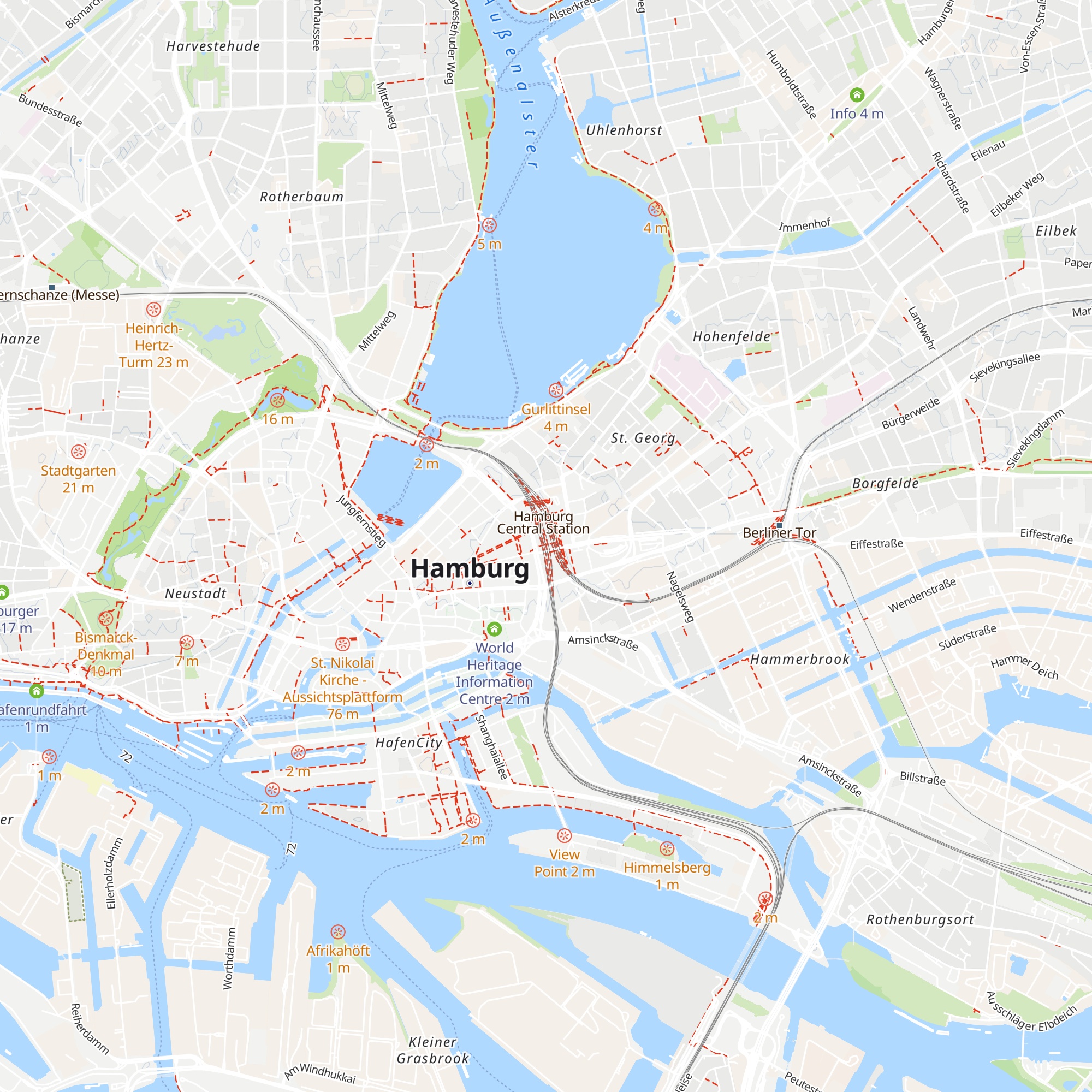 Deutsche Bahn map