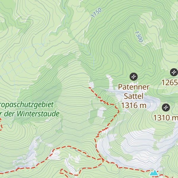 Map of Isewartalpe