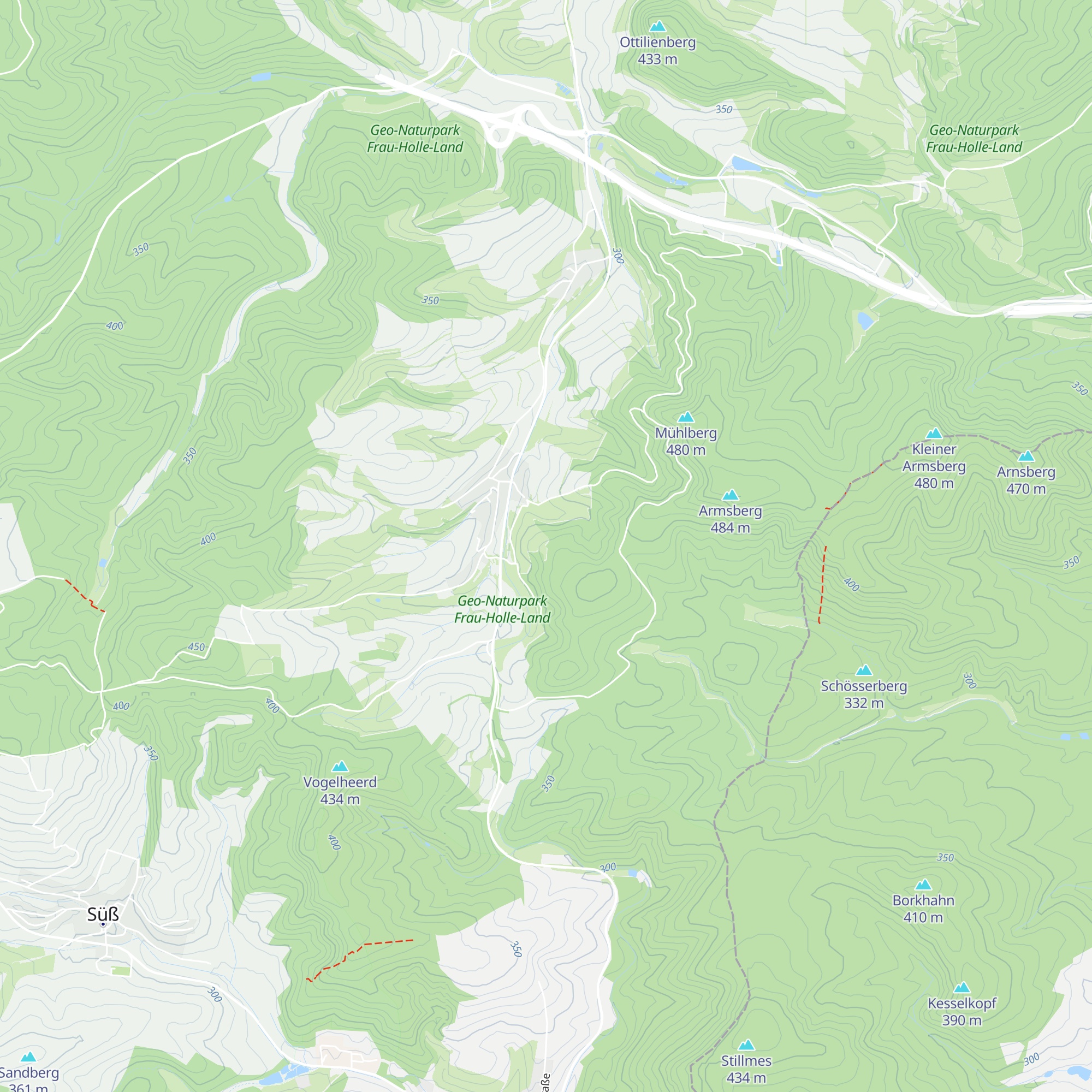 Grillhütte Blankenbach map