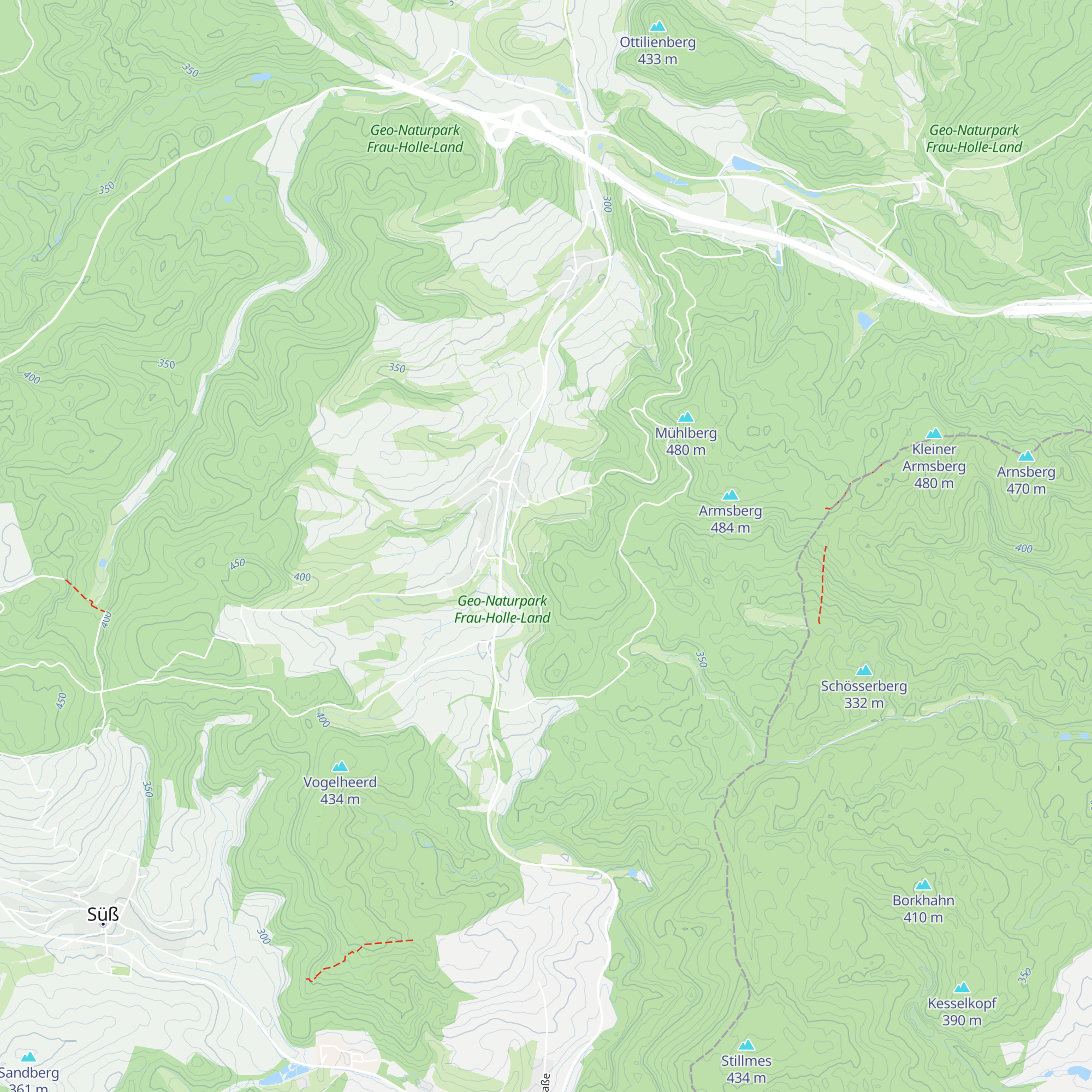 Grillhütte Blankenbach map
