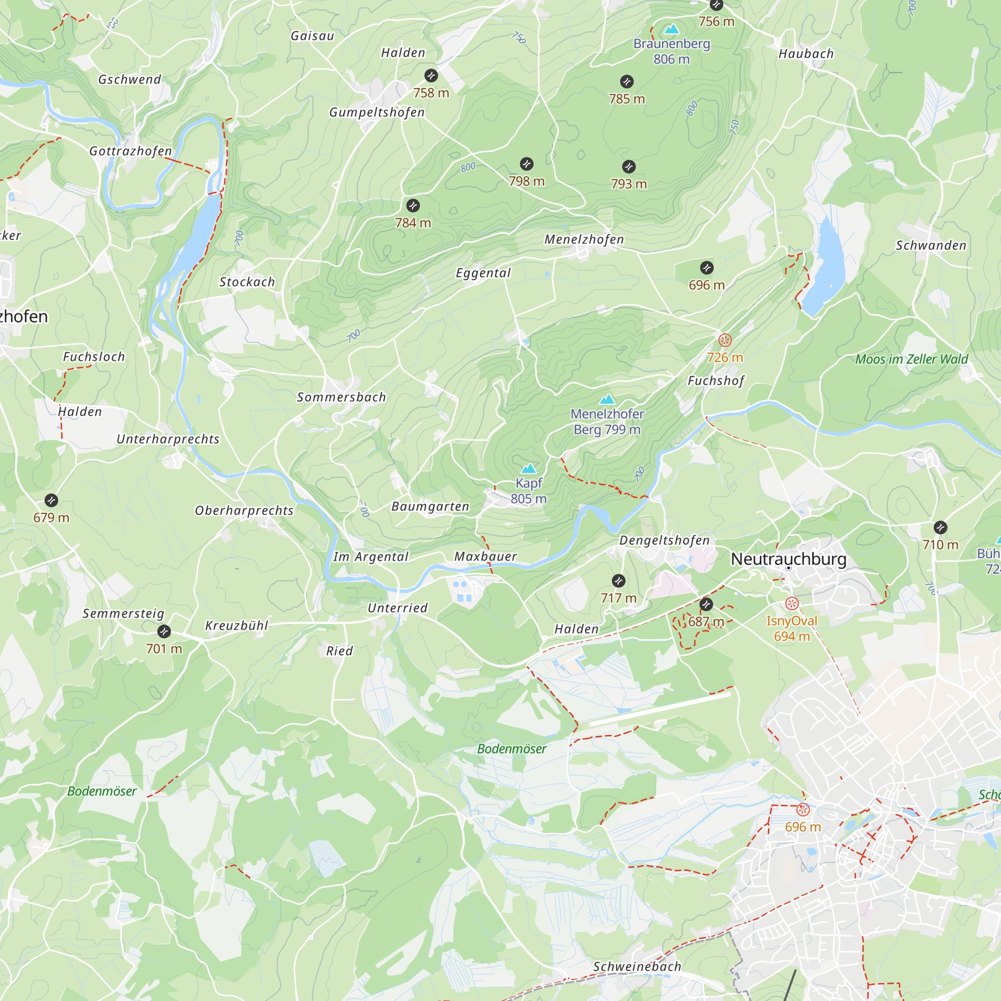 Berghotel Jägerhof map