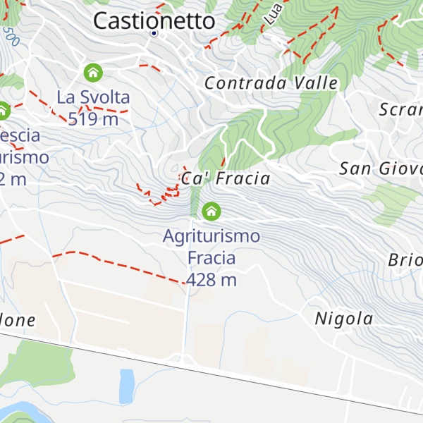 Map of Agriturismo Fracia