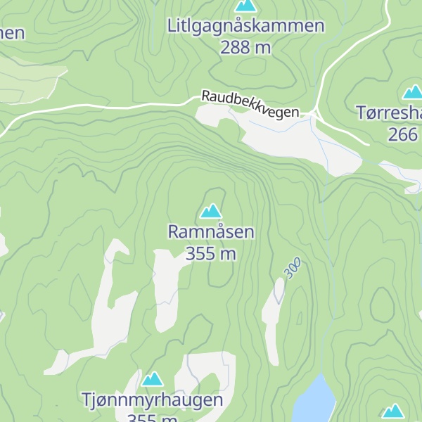 Map of Ramnåsen