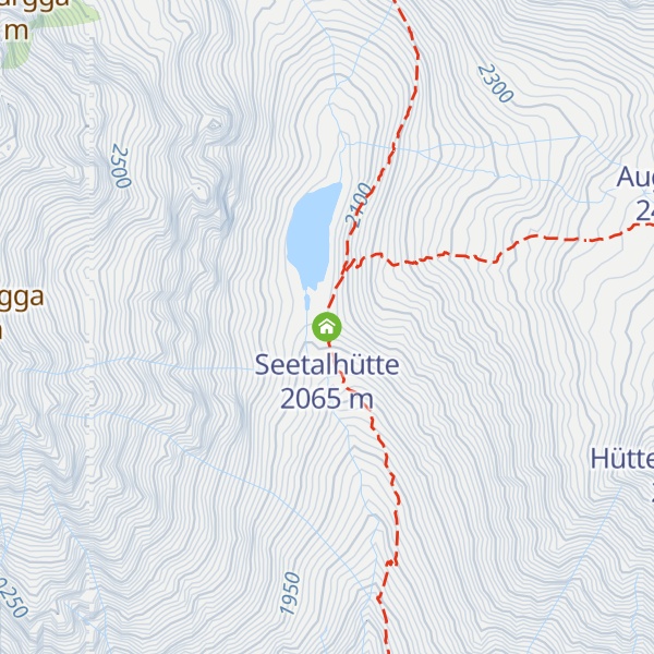 Map of Seetalhütte