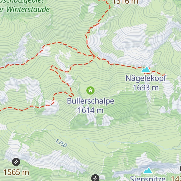 Map of Bullerschalpe