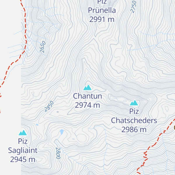 Map of Chantun