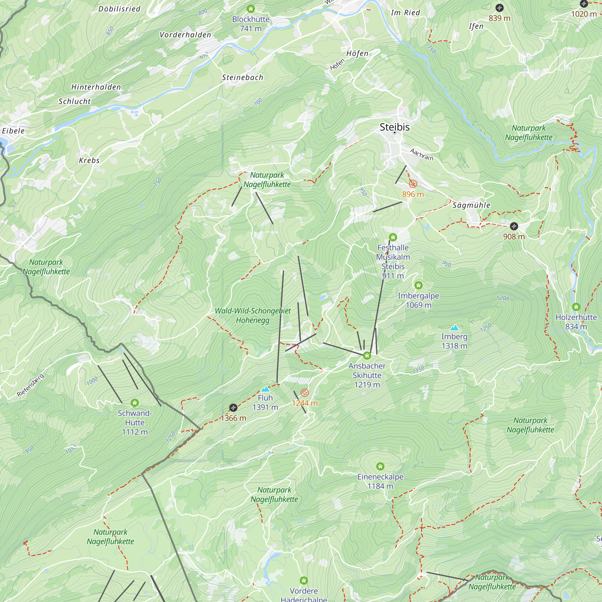 Bärenstadl map