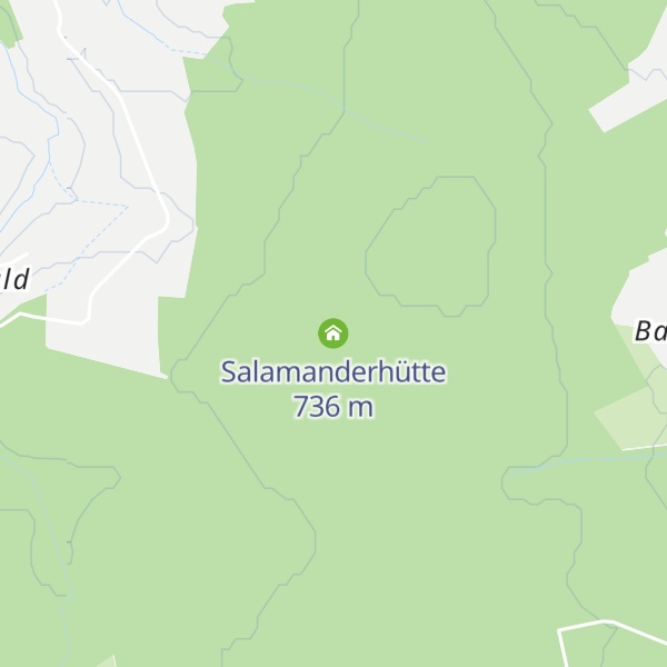 Map of Salamanderhütte