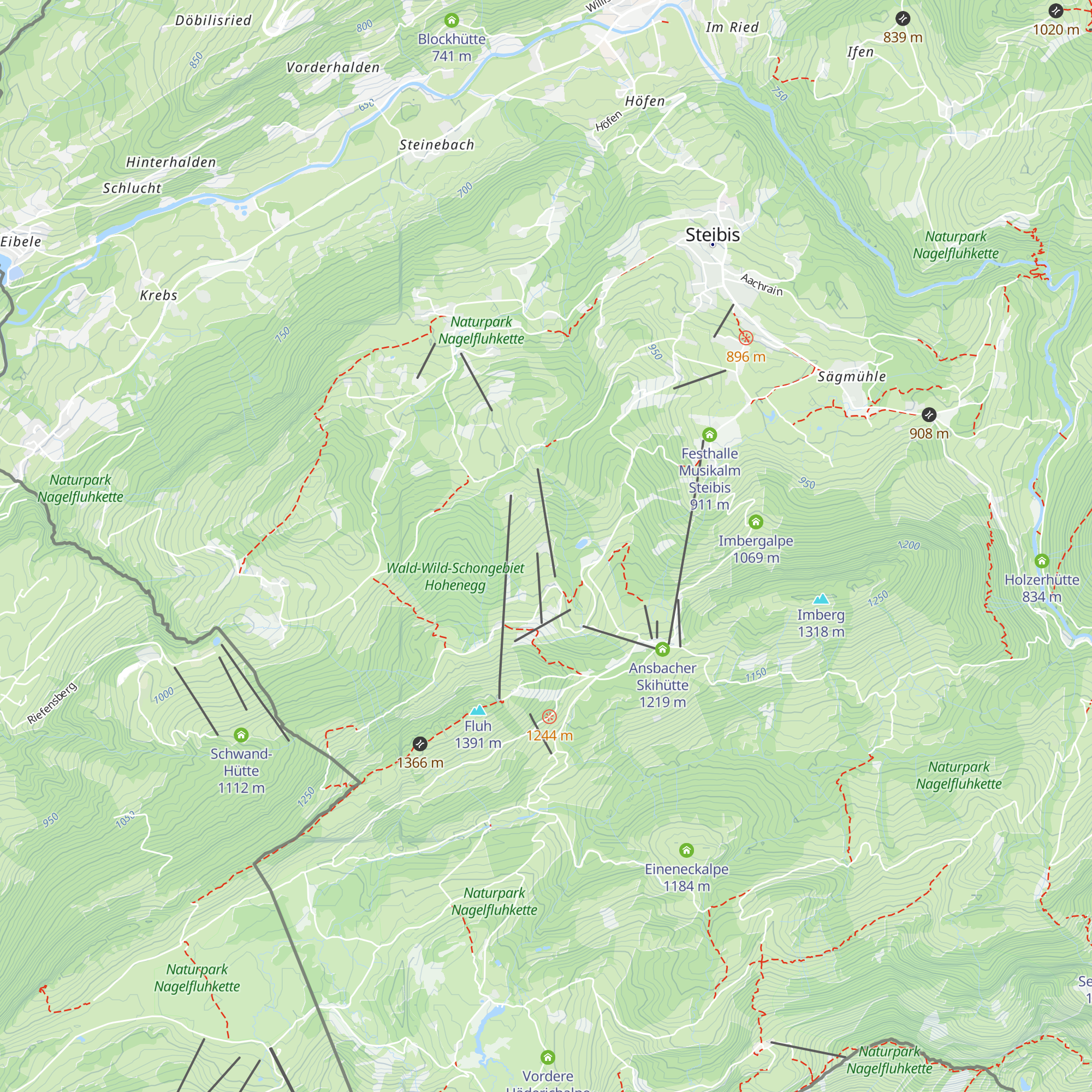 Bettenhaus map