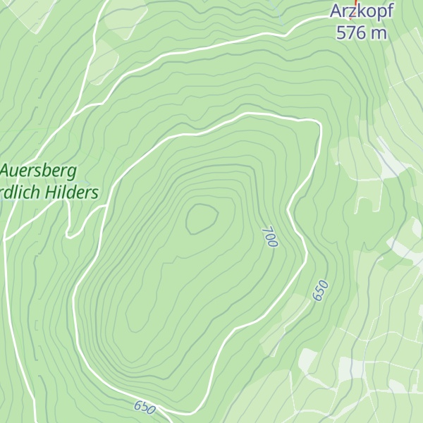Map of Auersberg