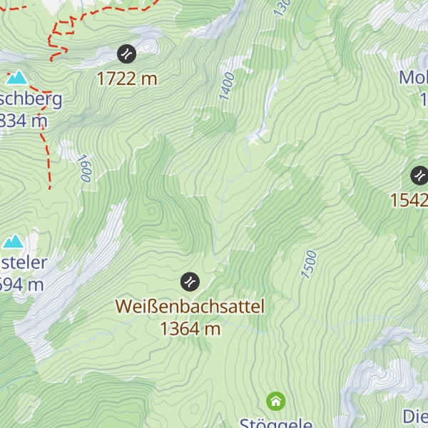 Map of Alpe Ostergunten