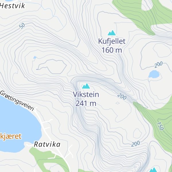 Map of Vikstein