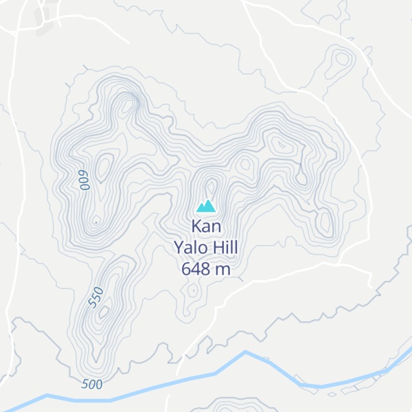 Map of Kan Yalo Hill